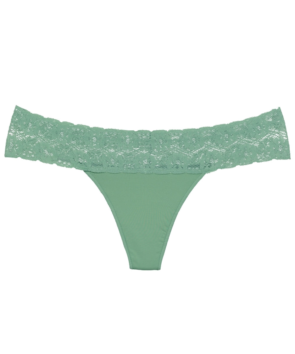Freya Deco Honey Green Thong Underwear - AA1257TOZ - Poinsettia –