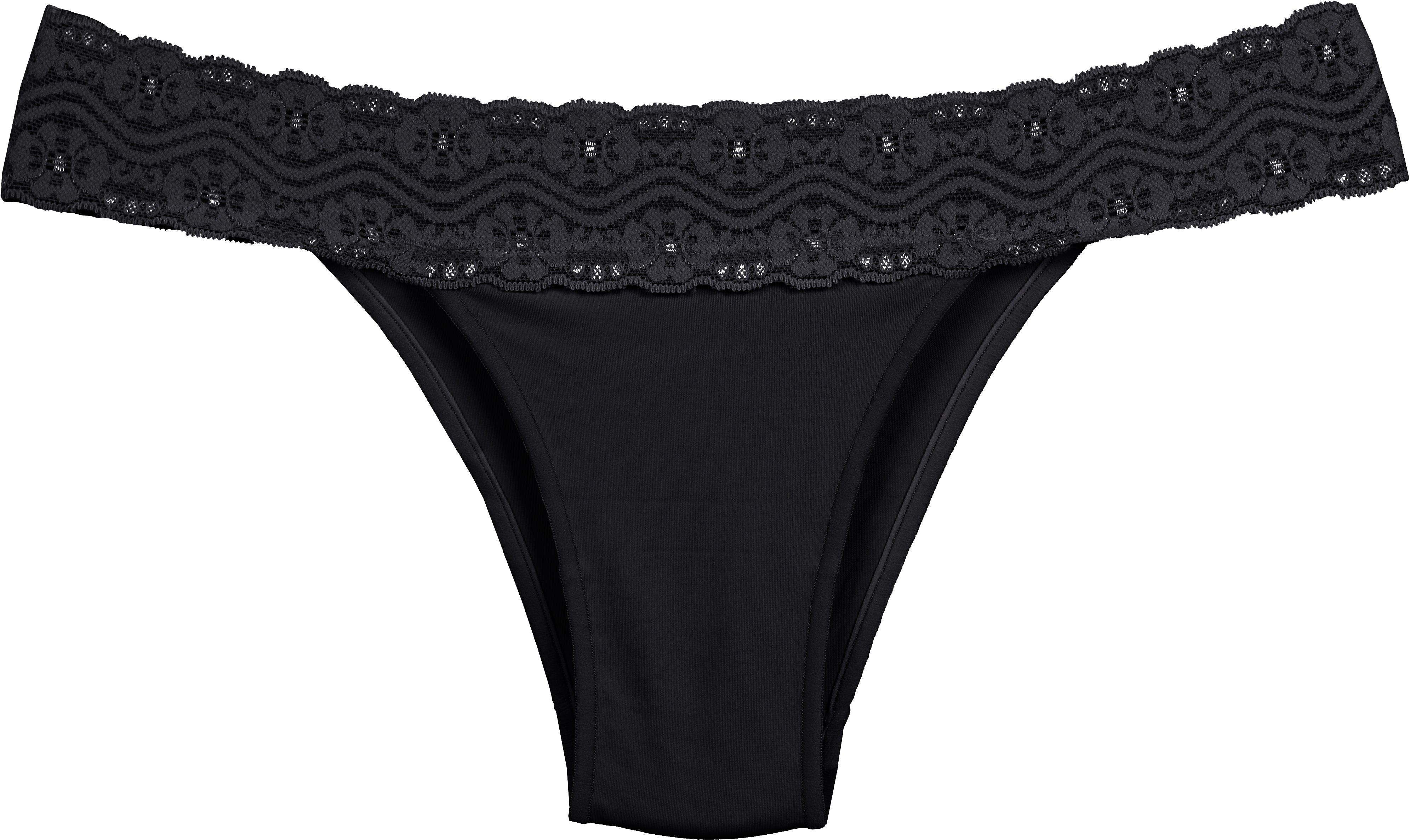 Cool Cotton Lace Thong