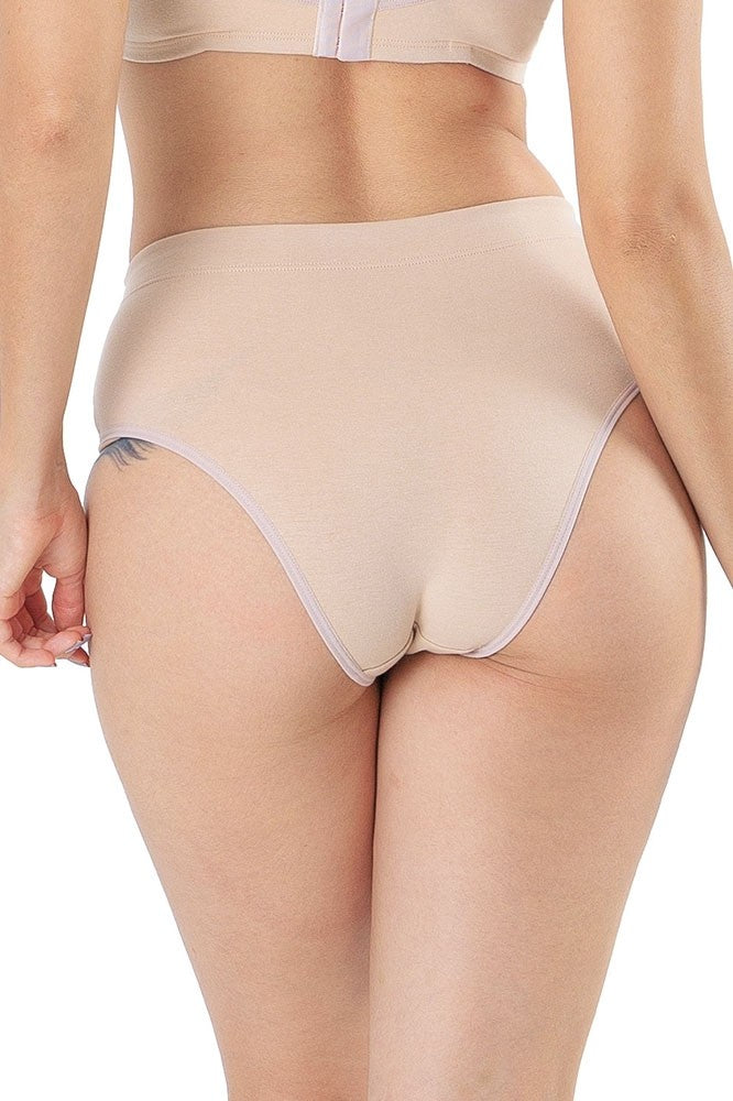 High Waist Tummy Control Panties for Women, Cotton Underwear No